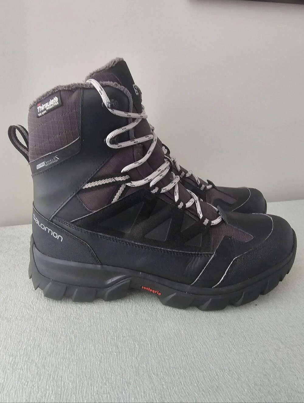 SALOMON Chalten TS Clima Shield Mens Winter Boots - Size 10